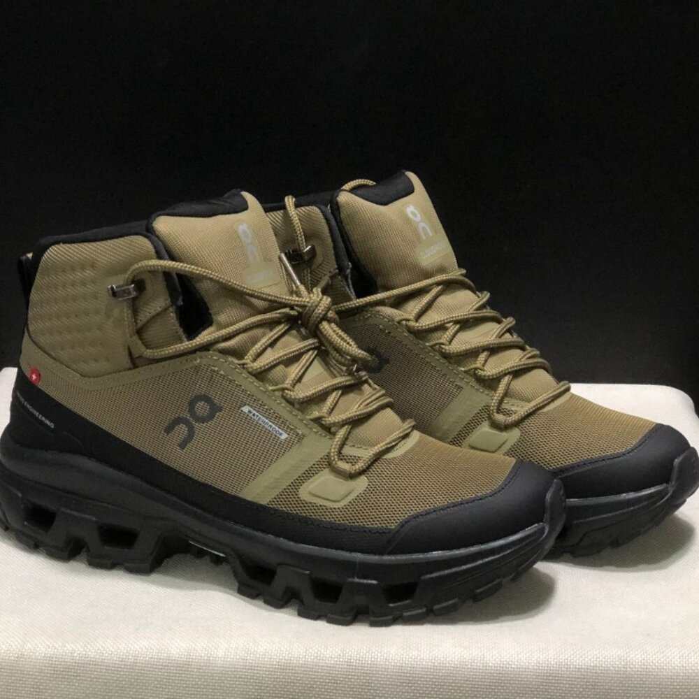 On Running Cloudrock Low WP Hiking mountaineering shoes